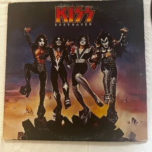 KISS Destroyer Vinyl Record Album—Vintage LP